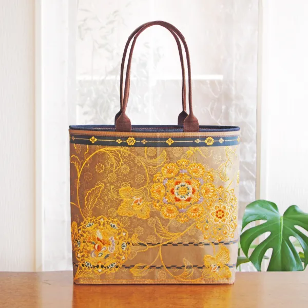 実例181 袋帯 トートバッグ