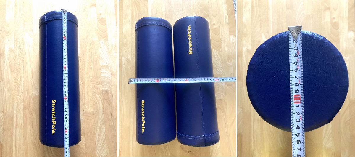 ポールのサイズを測る写真