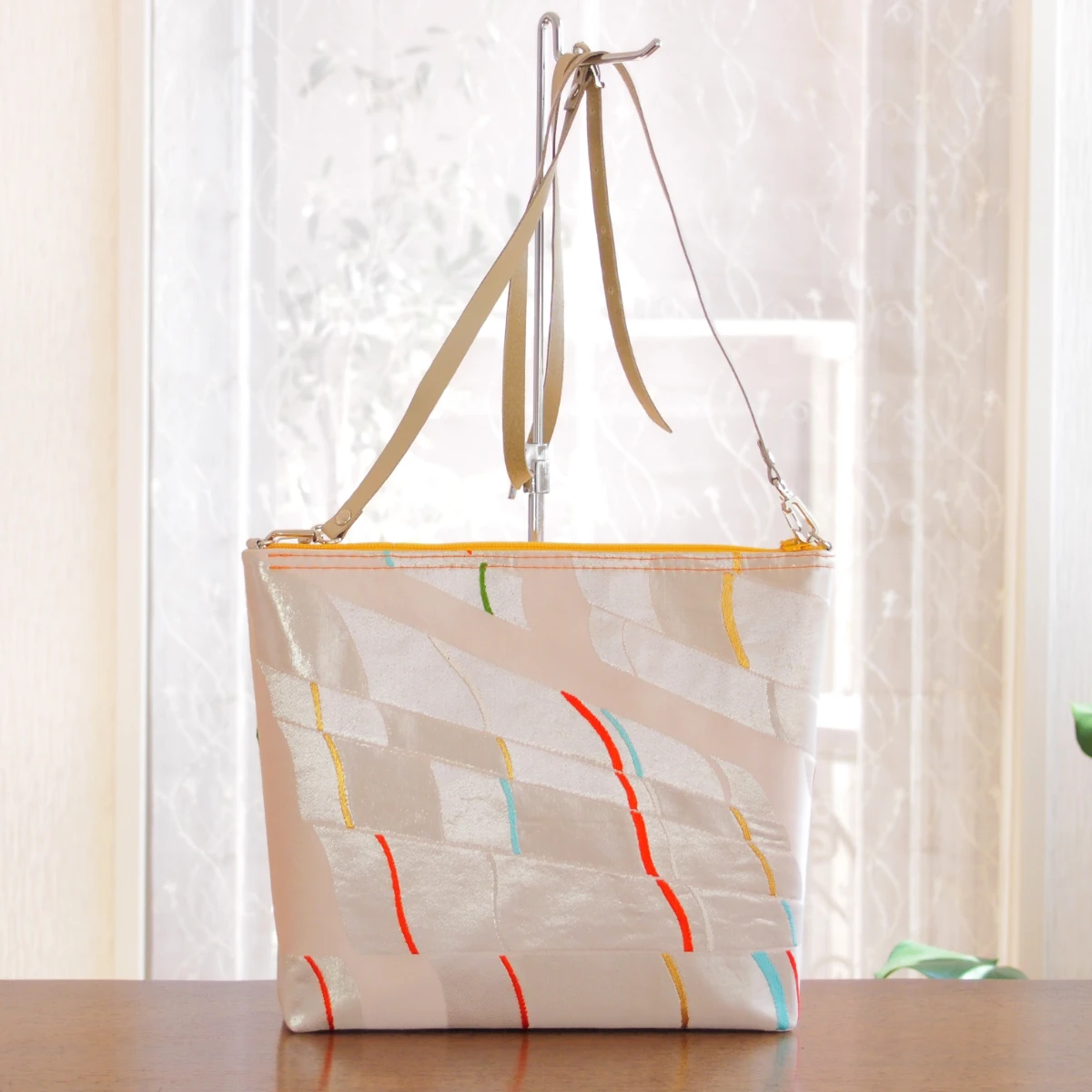 実例197 袋帯 斜め掛けバッグ