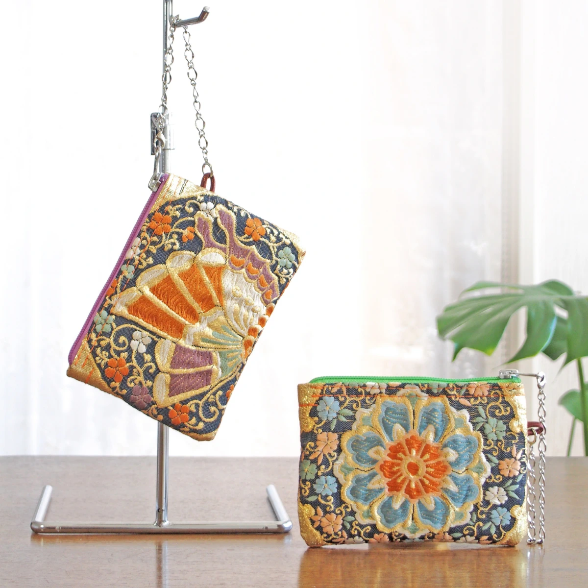 実例199 袋帯 2WAYポシェット(チェーン&ストラップ無し)