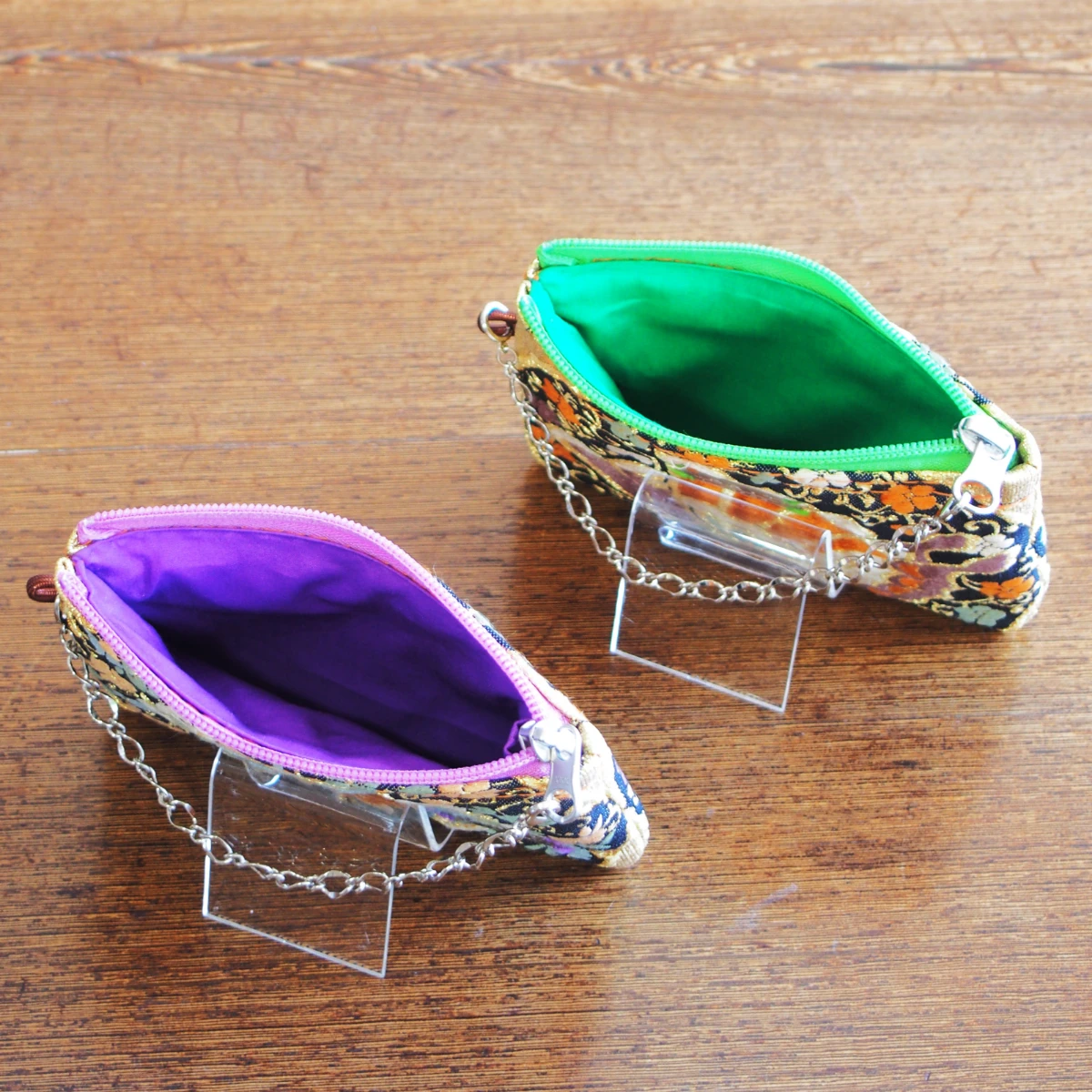 実例199袋帯 2WAYポシェット(チェーン&ストラップ無し)